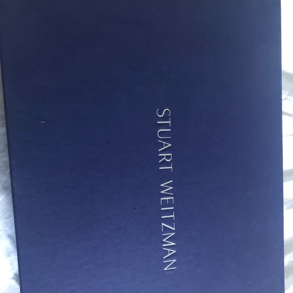 Stuart Weitzman Suede Lowland Over the Knee Boots - Picture 7 of 8